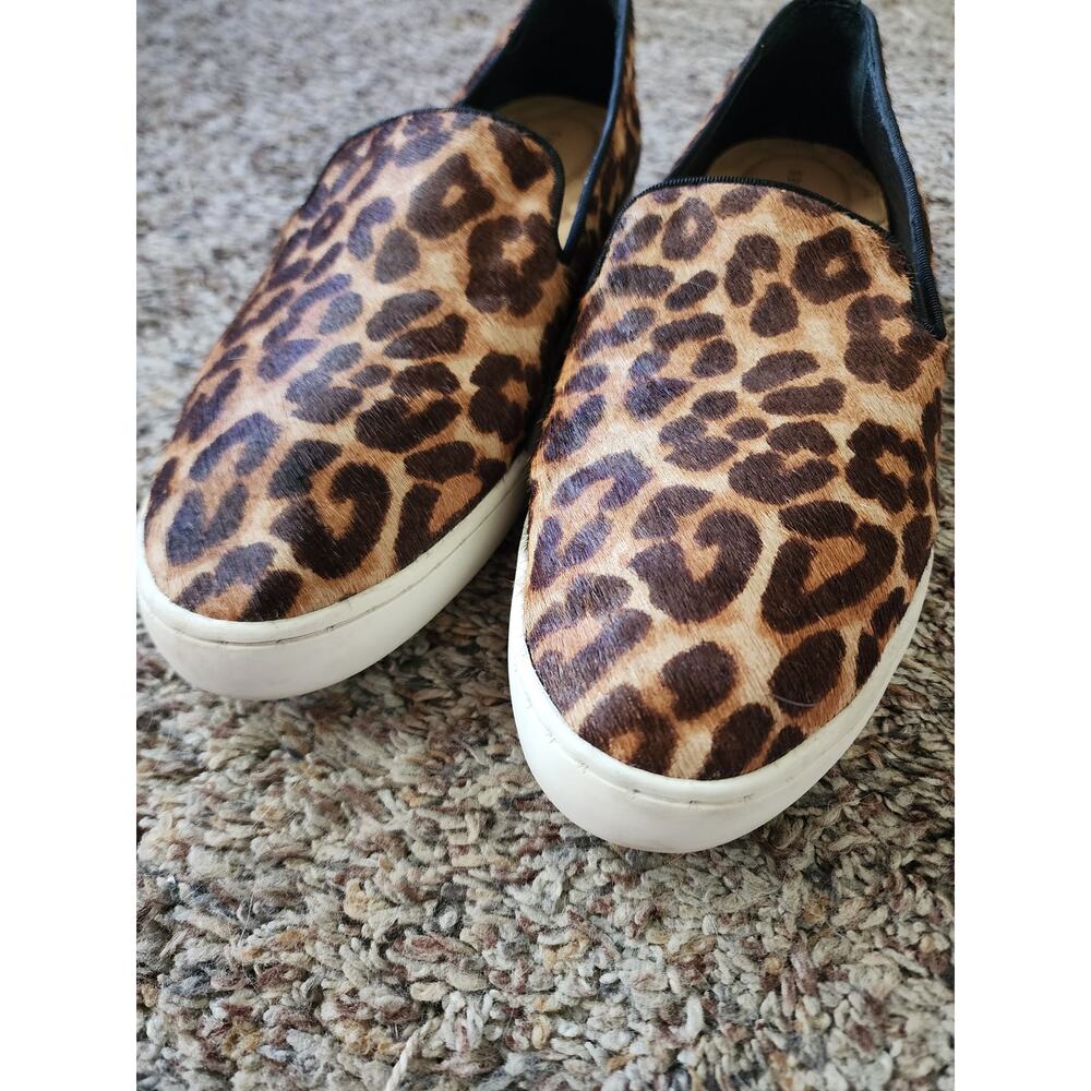 Birdies The Swift Leopard Calf Hair Slip-On Sneakers 7